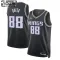 Camiseta Sacramento Kings Neemias Queta 88 Statement Edition Negro Swingman para Niño