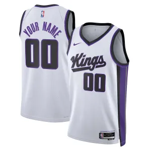 Camiseta Sacramento Kings Personalizada Association Edition 2023-24 Swingman para Hombre