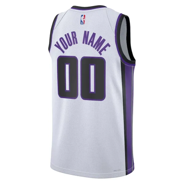 Camiseta Sacramento Kings Personalizada Association Edition 2023-24 Swingman para Hombre