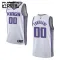 Camiseta Sacramento Kings Personalizada Association Edition Blanco Swingman para Niño