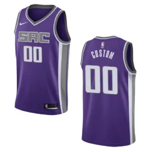 Camiseta Sacramento Kings Personalizada City Edition 2022-23 Púrpura Swingman para Hombre