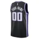 Camiseta Sacramento Kings Personalizada Icon Edition 2023-24 Negro Swingman para Hombre