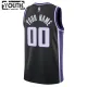 Camiseta Sacramento Kings Personalizada Icon Edition 2023-24 Negro Swingman para Niño
