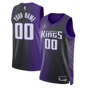 Camiseta Sacramento Kings Personalizada Statement Edition 2023-24 Swingman para Hombre