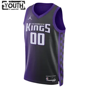 Camiseta Sacramento Kings Personalizada Statement Edition 2023-24 Swingman para Niño