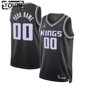 Camiseta Sacramento Kings Personalizada Statement Edition Swingman para Niño