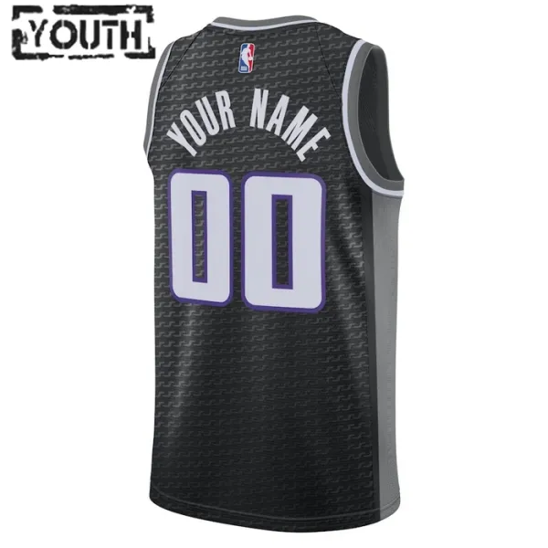 Camiseta Sacramento Kings Personalizada Statement Edition Swingman para Niño