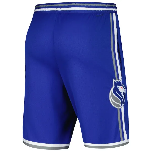 Pantalones Sacramento Kings City Edition 2023-24 Azul Swingman para Hombre