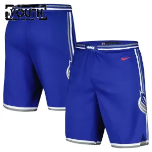 Pantalones Sacramento Kings City Edition 2023-24 Azul Swingman para Niño