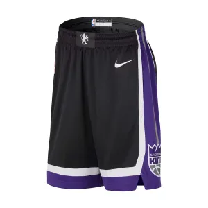 Pantalones Sacramento Kings Icon Edition 2023-24 Negro Swingman para Hombre