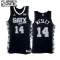 Camiseta San Antonio Spurs Blake Wesley 14 Statement Edition Negro Swingman para Niño