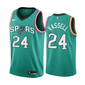 Camiseta San Antonio Spurs Devin Vassell 24 City Edition 2022-23 Swingman para Hombre Camiseta San Antonio Spurs Devin Vassell 24 City Edition 2022-23 Swingman para Hombre