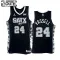 Camiseta San Antonio Spurs Devin Vassell 24 Statement Edition Negro Swingman para Niño