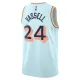 Camiseta San Antonio Spurs Devin Vassell City Edition 2024-25 Azul Swingman para Hombre