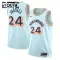 Camiseta San Antonio Spurs Devin Vassell City Edition 2024-25 Azul Swingman para Niño