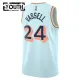 Camiseta San Antonio Spurs Devin Vassell City Edition 2024-25 Azul Swingman para Niño
