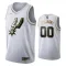 Camiseta San Antonio Spurs Golden Edition Personalizada Blanco Swingman para Hombre