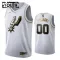 Camiseta San Antonio Spurs Golden Edition Personalizada Blanco Swingman para Niño