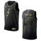 Camiseta San Antonio Spurs Golden Edition Personalizada Negro Swingman para Hombre