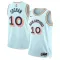 Camiseta San Antonio Spurs Jeremy Sochan City Edition 2024-25 Azul Swingman para Hombre