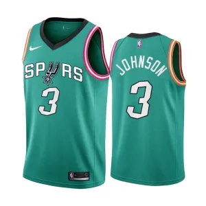 Camiseta San Antonio Spurs Keldon Johnson 3 City Edition 2022-23 Swingman para Hombre Camiseta San Antonio Spurs Keldon Johnson 3 City Edition 2022-23 Swingman para Hombre