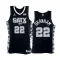 Camiseta San Antonio Spurs Malaki Branham 22 Statement Edition Negro Swingman para Hombre