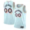 Camiseta San Antonio Spurs Personalizada City Edition 2024-25 Azul Swingman para Hombre