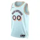 Camiseta San Antonio Spurs Personalizada City Edition 2024-25 Azul Swingman para Hombre