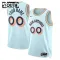 Camiseta San Antonio Spurs Personalizada City Edition 2024-25 Azul Swingman para Niño
