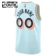 Camiseta San Antonio Spurs Personalizada City Edition 2024-25 Azul Swingman para Niño