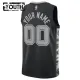 Camiseta San Antonio Spurs Personalizada Statement Edition Negro Swingman para Niño