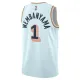 Camiseta San Antonio Spurs Victor Wembanyama City Edition 2024-25 Azul Swingman para Hombre