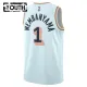 Camiseta San Antonio Spurs Victor Wembanyama City Edition 2024-25 Azul Swingman para Niño