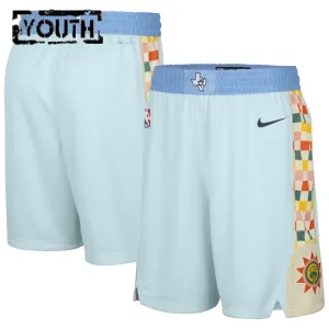 Pantalones San Antonio Spurs City Edition 2024-25 Swingman para Niño