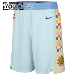 Pantalones San Antonio Spurs City Edition 2024-25 Swingman para Niño