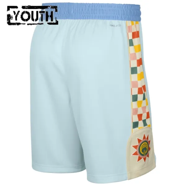 Pantalones San Antonio Spurs City Edition 2024-25 Swingman para Niño
