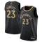 Camiseta Toronto Raptors Fred Vanvleet 23 City Edition 2022-23 Negro Swingman para Hombre