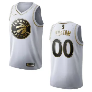Camiseta Toronto Raptors Golden Edition Personalizada Blanco Swingman para Hombre