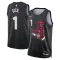 Camiseta Toronto Raptors Grady Dick City Edition 2024-25 Negro Swingman para Hombre