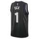 Camiseta Toronto Raptors Grady Dick City Edition 2024-25 Negro Swingman para Hombre