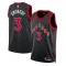 Camiseta Toronto Raptors OG Anunoby 3 Statement Edition Negro Swingman para Hombre