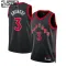 Camiseta Toronto Raptors OG Anunoby 3 Statement Edition Negro Swingman para Niño