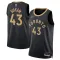 Camiseta Toronto Raptors Pascal Siakam 43 City Edition 2022-23 Negro Swingman para Hombre