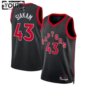 Camiseta Toronto Raptors Pascal Siakam 43 Statement Edition Negro Swingman para Niño
