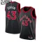 Camiseta Toronto Raptors Pascal Siakam 43 Statement Edition Negro Swingman para Niño