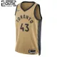 Camiseta Toronto Raptors Pascal Siakam City Edition 2023-24 Oro Swingman para Niño