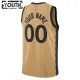 Camiseta Toronto Raptors Personalizada City Edition 2023-24 Oro Swingman para Niño
