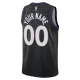 Camiseta Toronto Raptors Personalizada City Edition 2024-25 Negro Swingman para Hombre