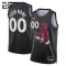 Camiseta Toronto Raptors Personalizada City Edition 2024-25 Negro Swingman para Niño