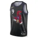 Camiseta Toronto Raptors RJ Barrett City Edition 2024-25 Negro Swingman para Hombre